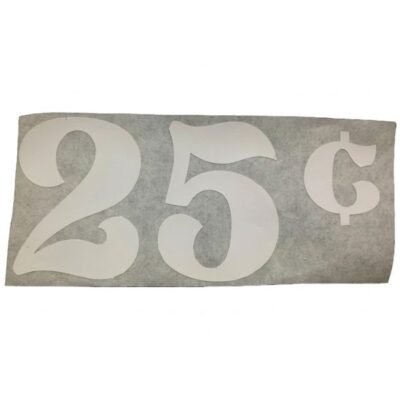 Etiqueta para globo de chiclera
